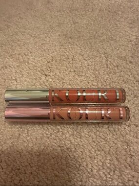 Women Makeup Liquid Lipstick Set - Peach & Coral Shades